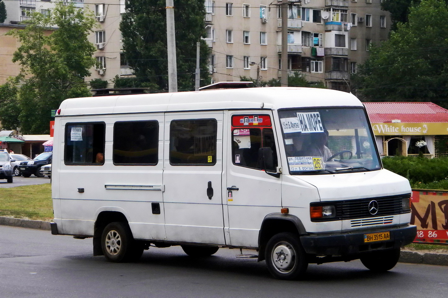 Одесская область, Mercedes-Benz T2 508D № BH 3515 AA