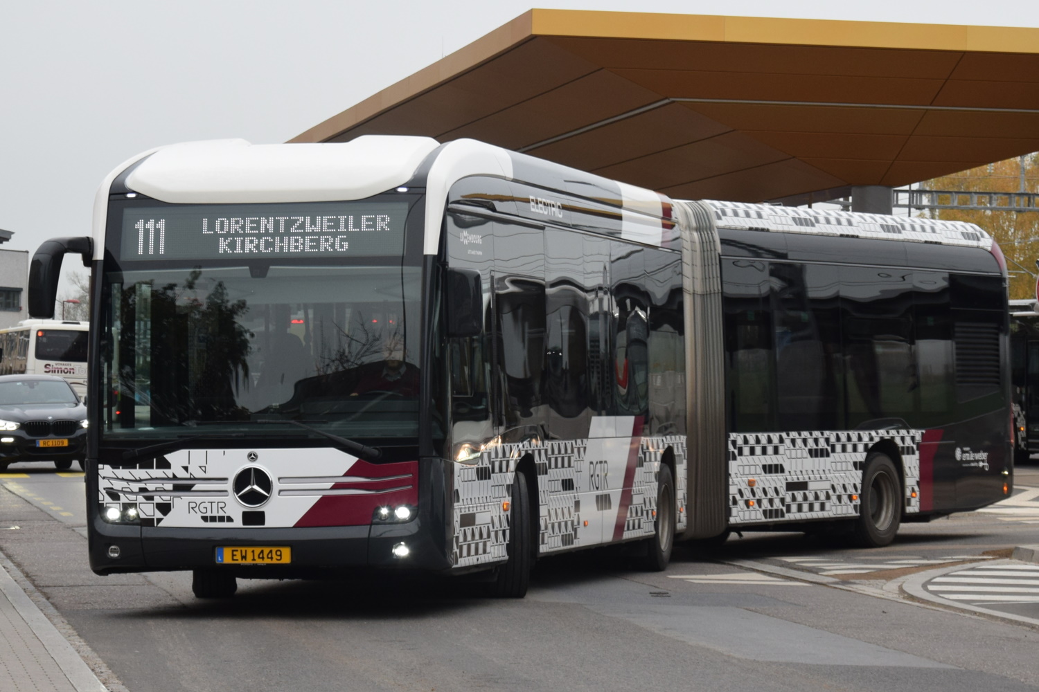 Люксембург, Mercedes-Benz eCitaro G № EW 1449