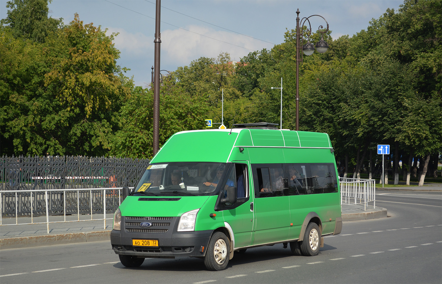 Тюменская область, Sollers Bus B-BF (Ford Transit) № АО 208 72