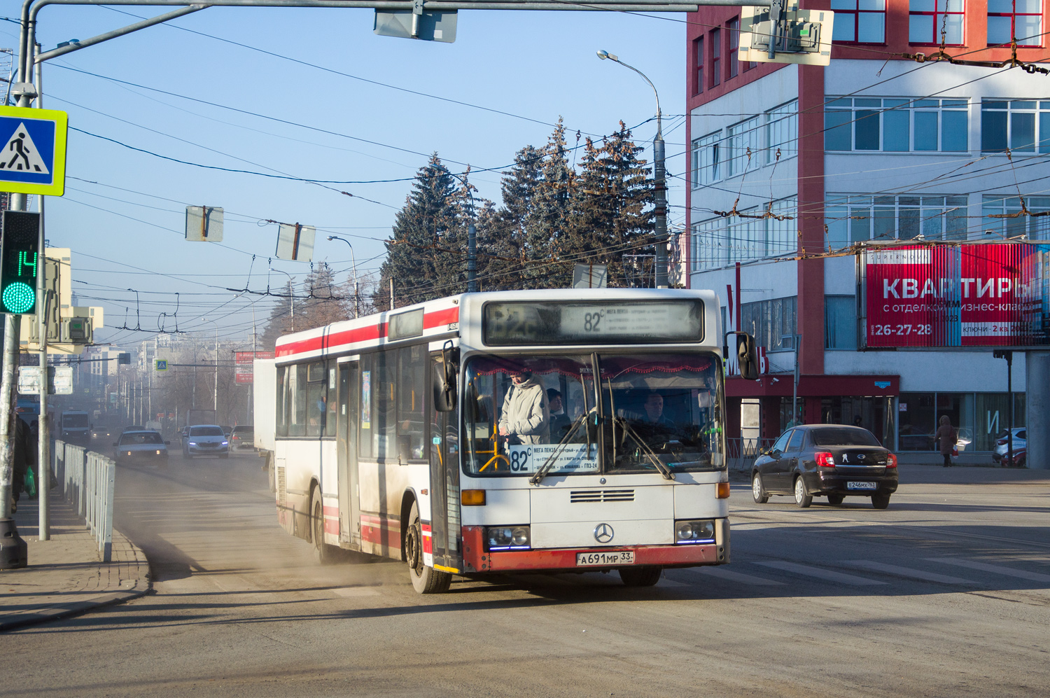 Пензенская область, Mercedes-Benz O405N2 № А 691 МР 33