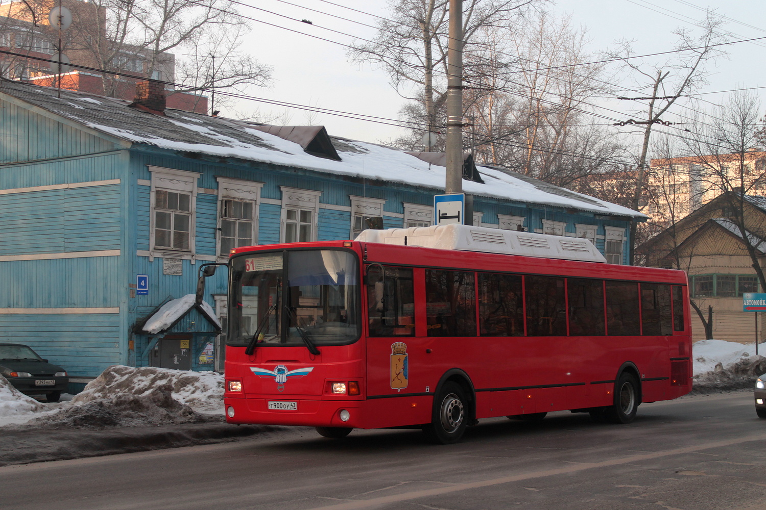 Кировская область, ЛиАЗ-5256.57 № Т 900 ОУ 43