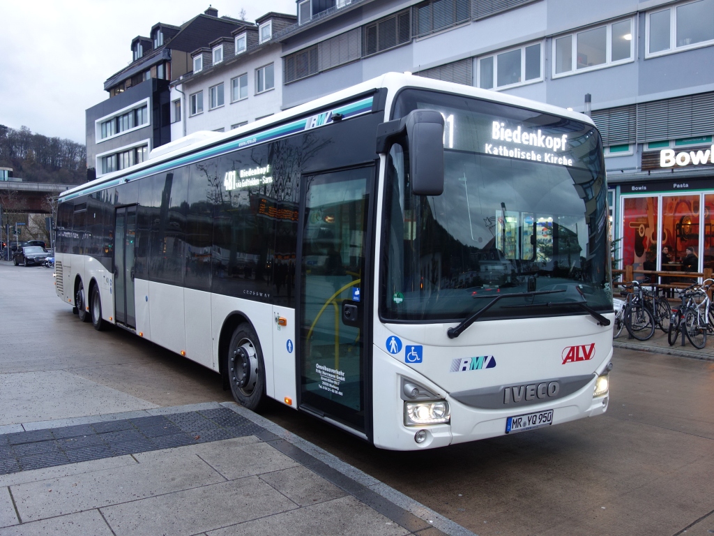 Гессен, IVECO Crossway LE CITY 14.5M № MR-YQ 950