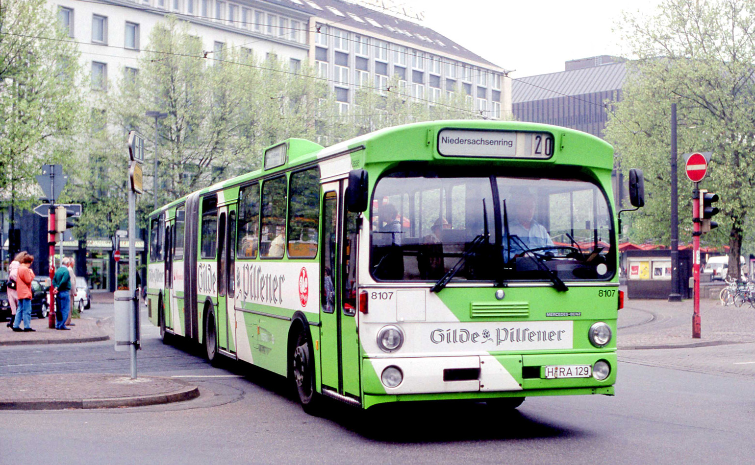 Нижняя Саксония, Mercedes-Benz O305G № 8107