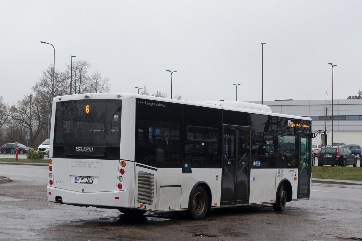 Литва, Anadolu Isuzu Citibus (Yeni) № 1081