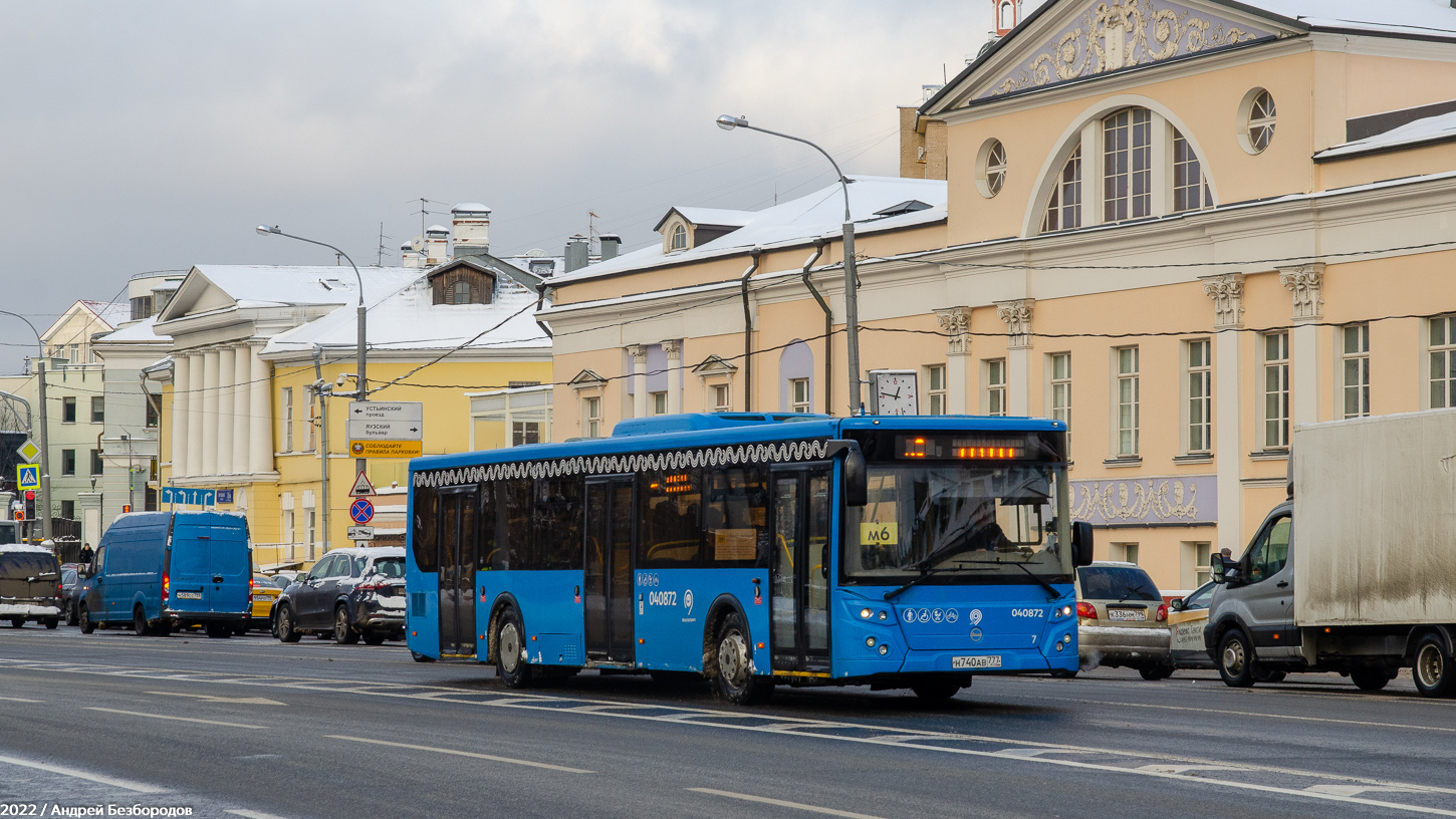 Москва, ЛиАЗ-5292.22 (2-2-2) № 040872