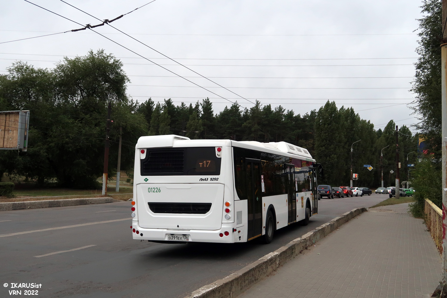 Воронежская область, ЛиАЗ-5292.67 (CNG) № 01226