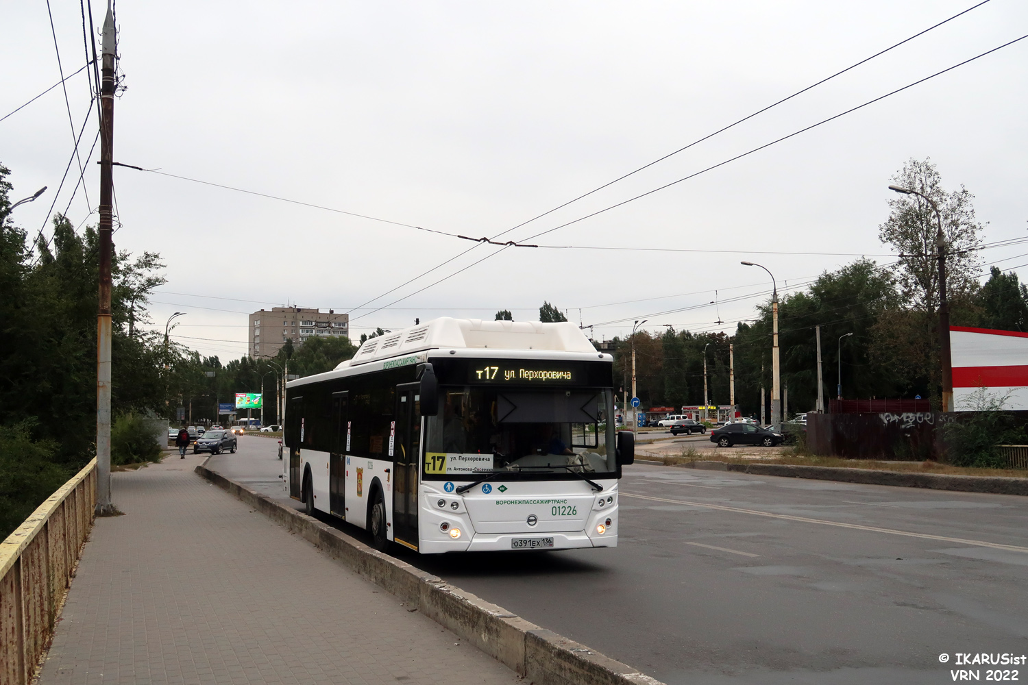 Воронежская область, ЛиАЗ-5292.67 (CNG) № 01226