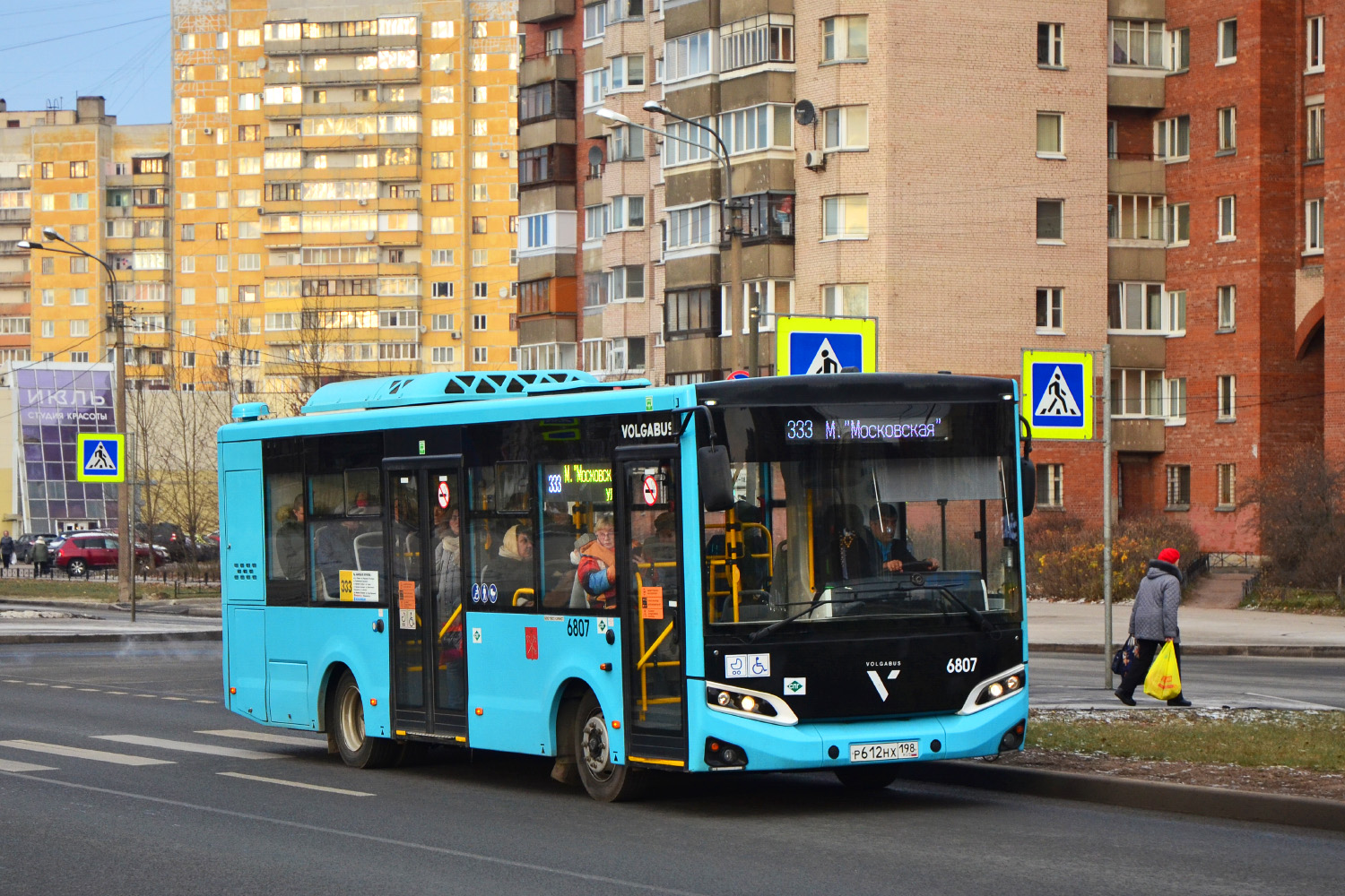 Санкт-Петербург, Volgabus-4298.G4 (LNG) № 6807
