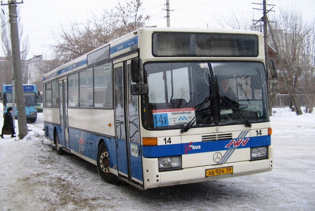 Пермский край, Mercedes-Benz O405 № АВ 924 59