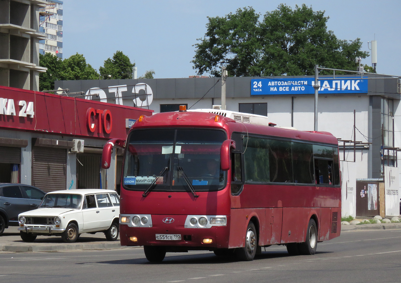 Краснодарский край, Hyundai AeroTown № С 551 СЕ 190