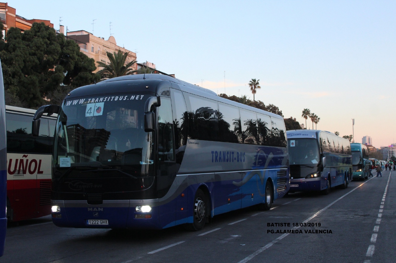 Испания, MAN R07 Lion's Coach RHC444 № 1222 GHX