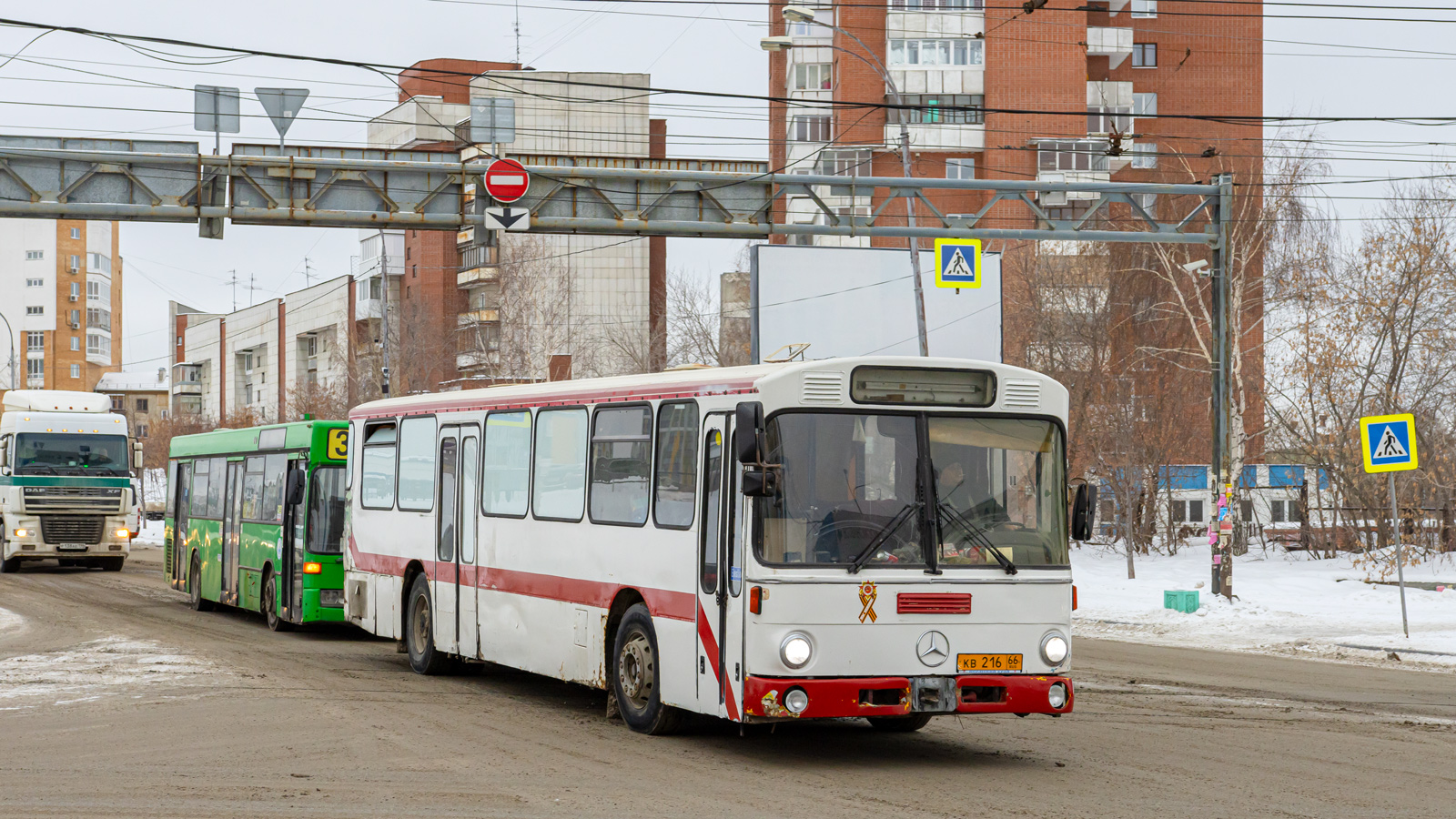 Свердловская область, Mercedes-Benz O307 № КВ 216 66