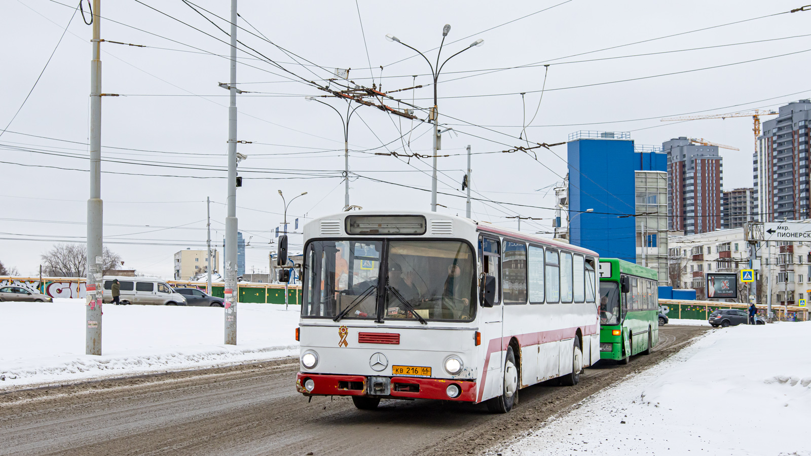 Свердловская область, Mercedes-Benz O307 № КВ 216 66