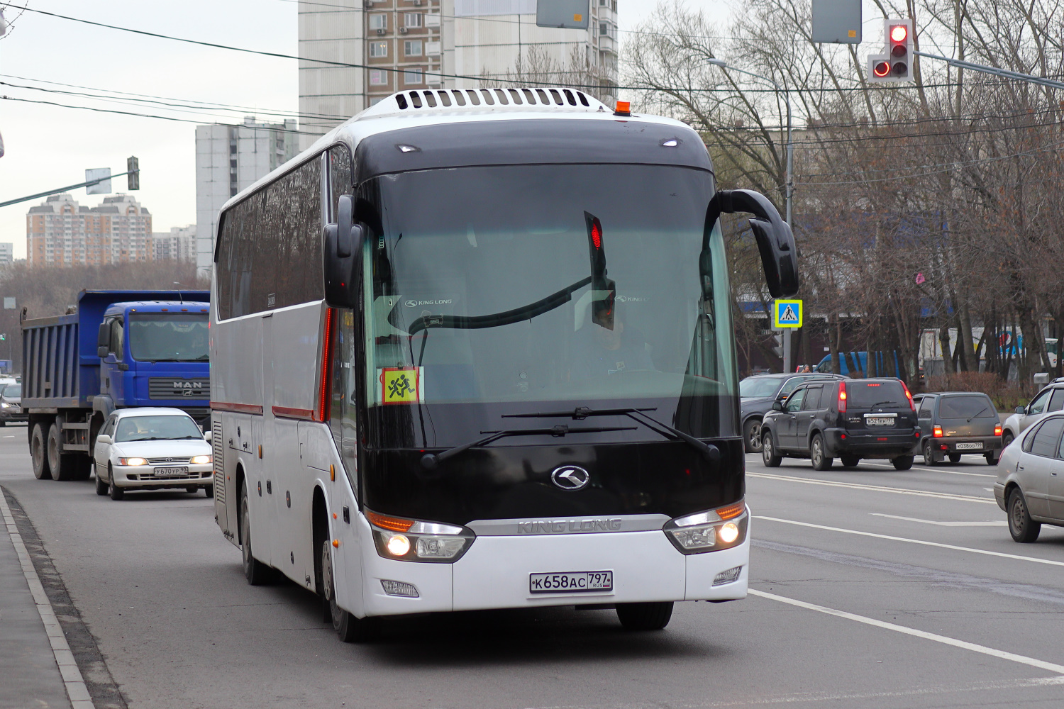 Москва, King Long XMQ6129Y № К 658 АС 797