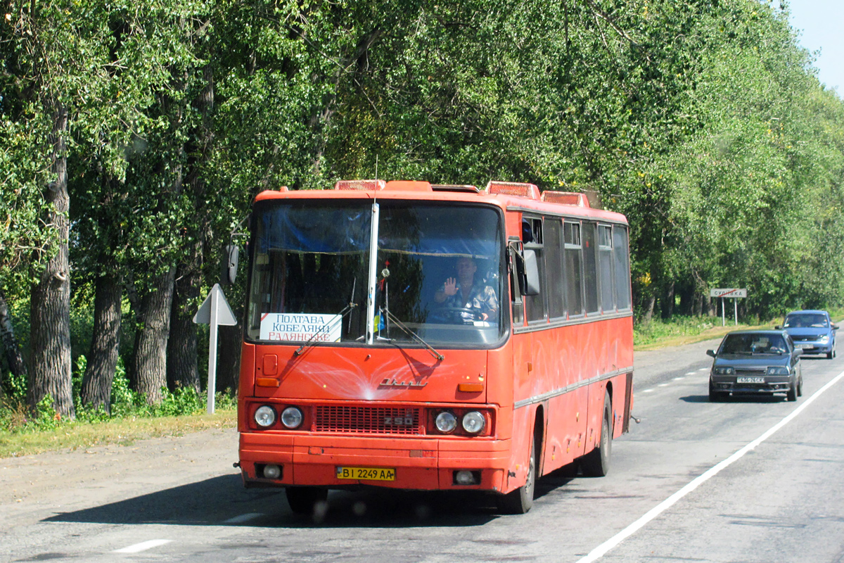 Полтавская область, Ikarus 250.93 № BI 2249 AA