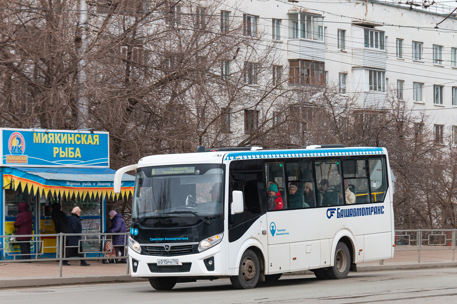 Башкортостан, ПАЗ-320435-04 "Vector Next" № 6516