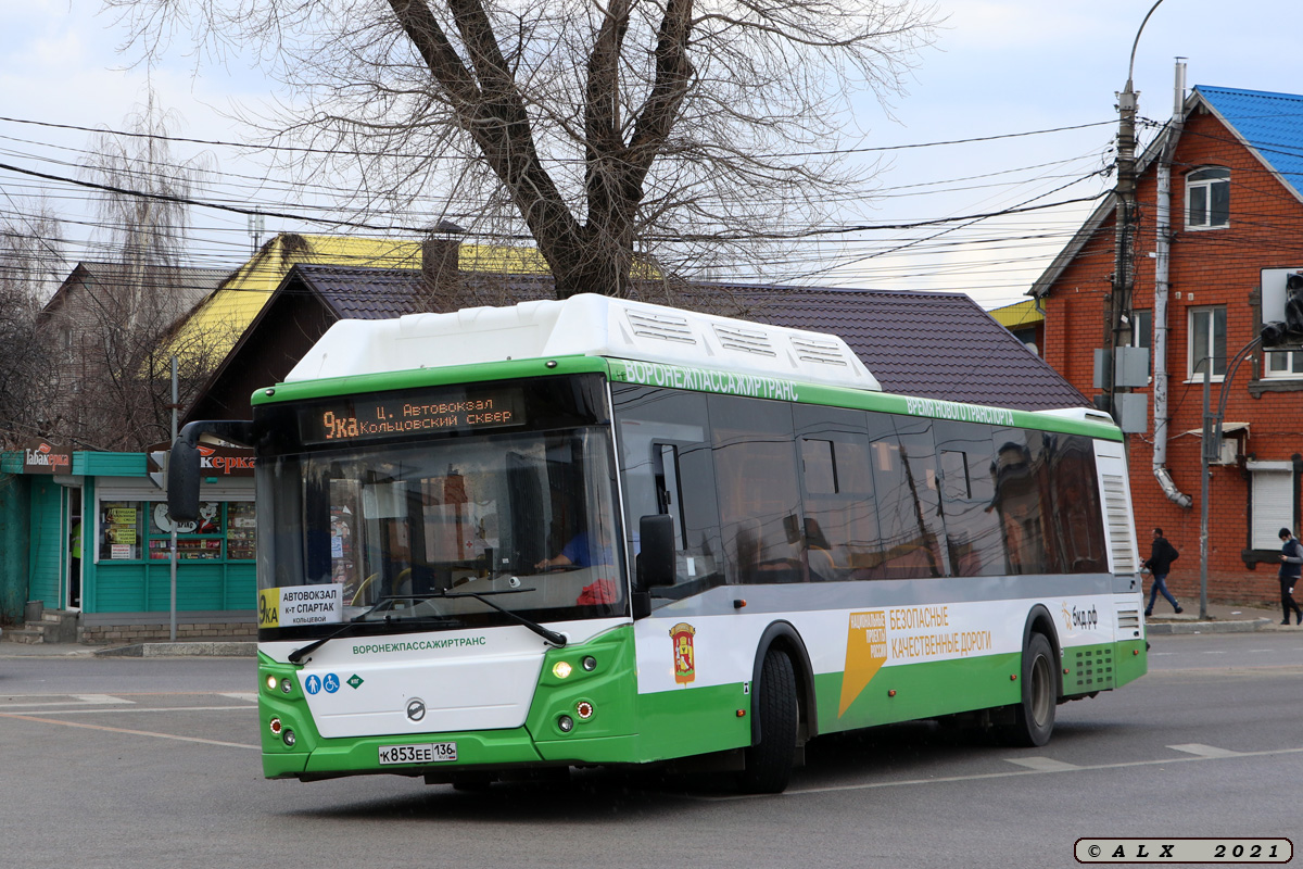 Воронежская область, ЛиАЗ-5292.67 (CNG) № К 853 ЕЕ 136