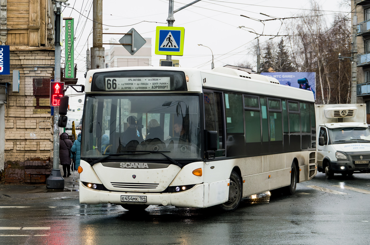 Пензенская область, Scania OmniLink II (Скания-Питер) № Е 454 МК 164