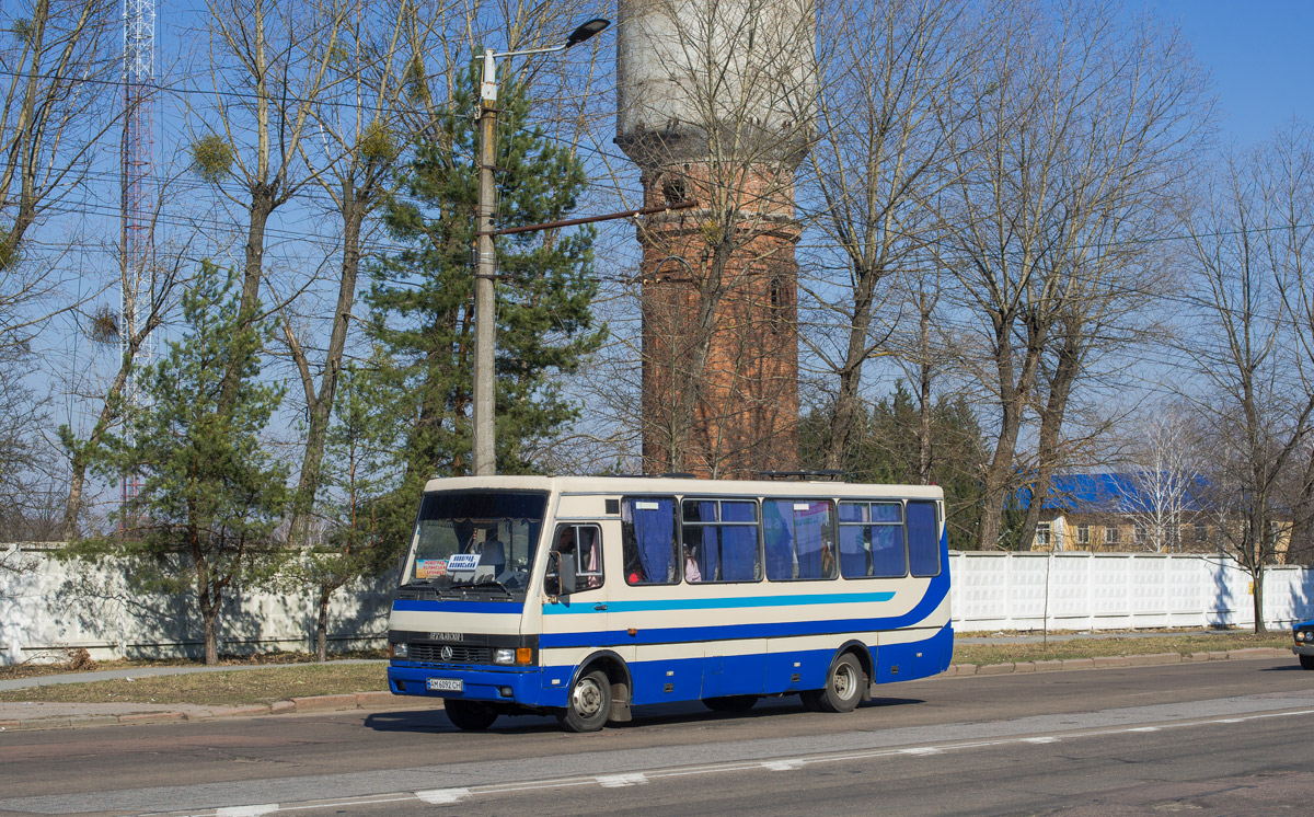 Житомирская область, БАЗ-А079.24 "Мальва" № AM 6092 CH