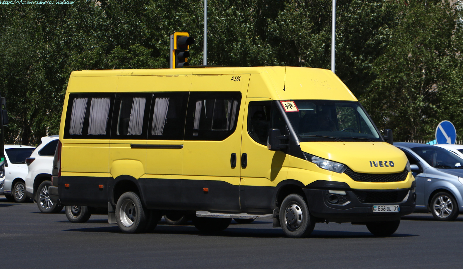 Астана, IVECO Daily 50C15V (СарыаркаАвтоПром) № A561