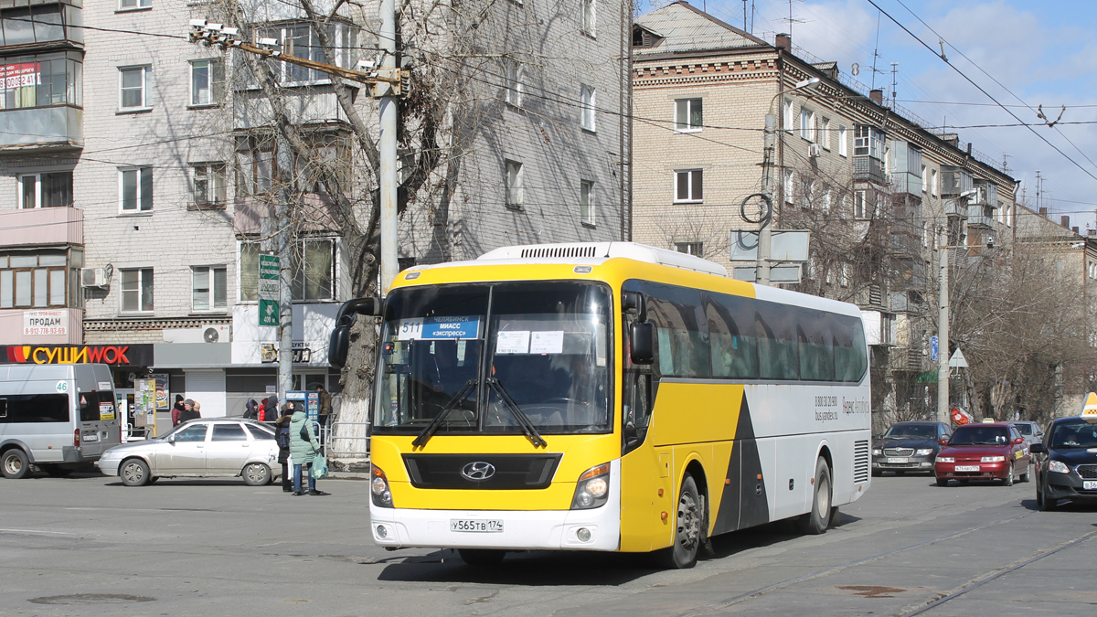 Челябинская область, Hyundai Universe Space Luxury № 508 Челябинская область, Hyundai Universe Space Luxury № 508