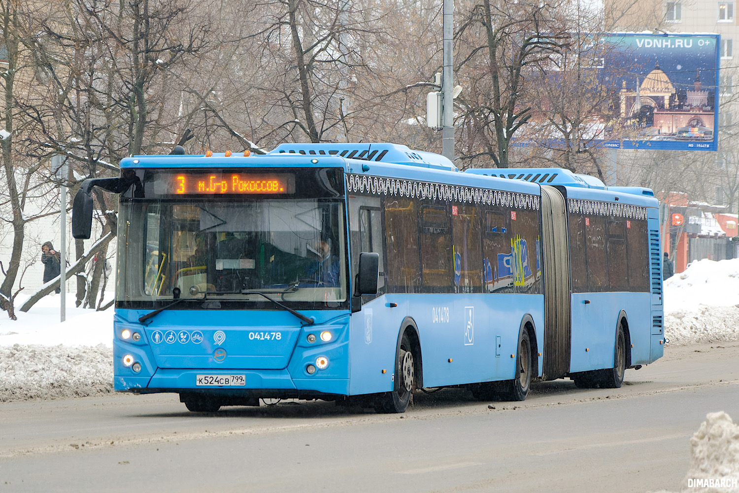 Moskau, LiAZ-6213.65 Nr. 041478