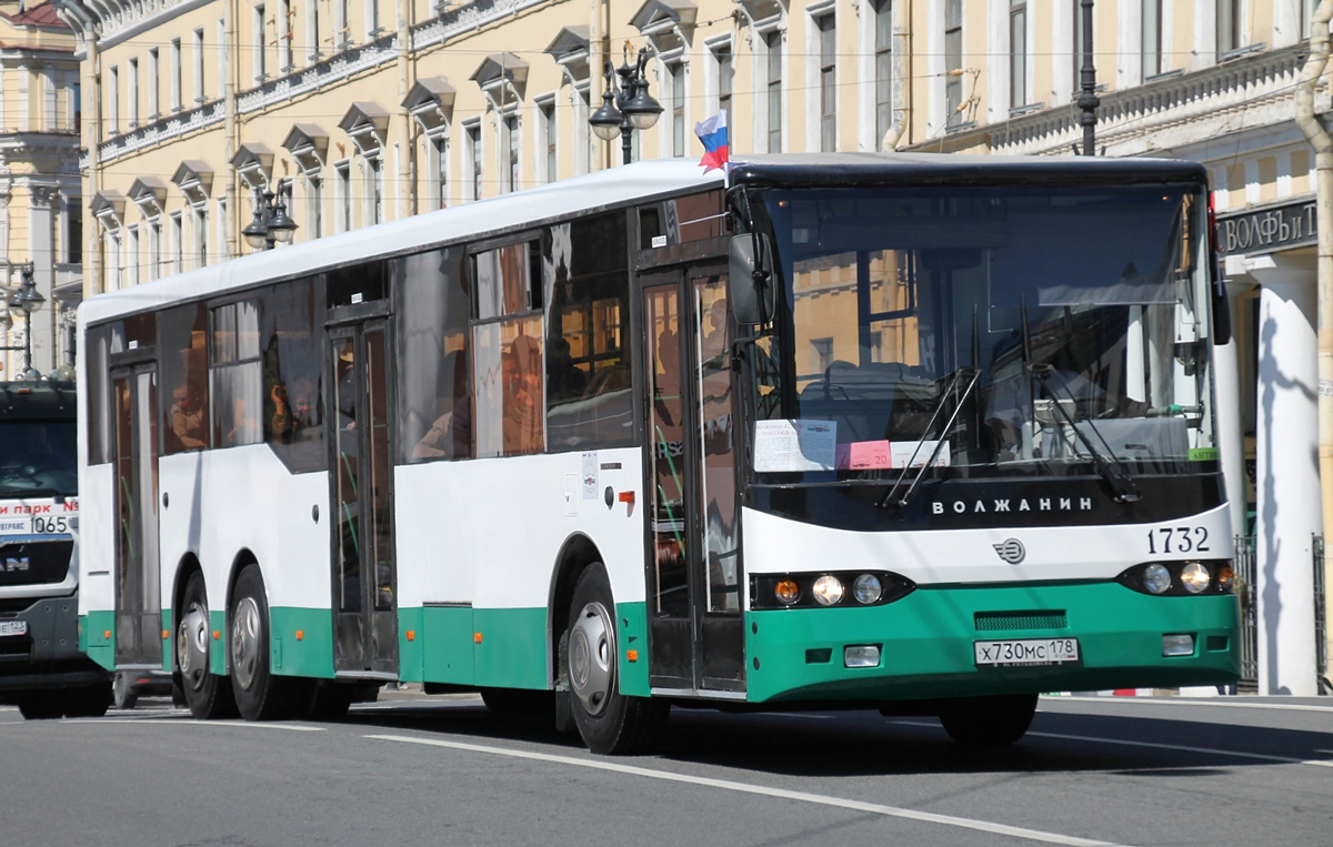 Saint Petersburg, Volgabus-6270.00 # 1732; Saint Petersburg — III International Transport Festival "SPbTransportFest-2022"
