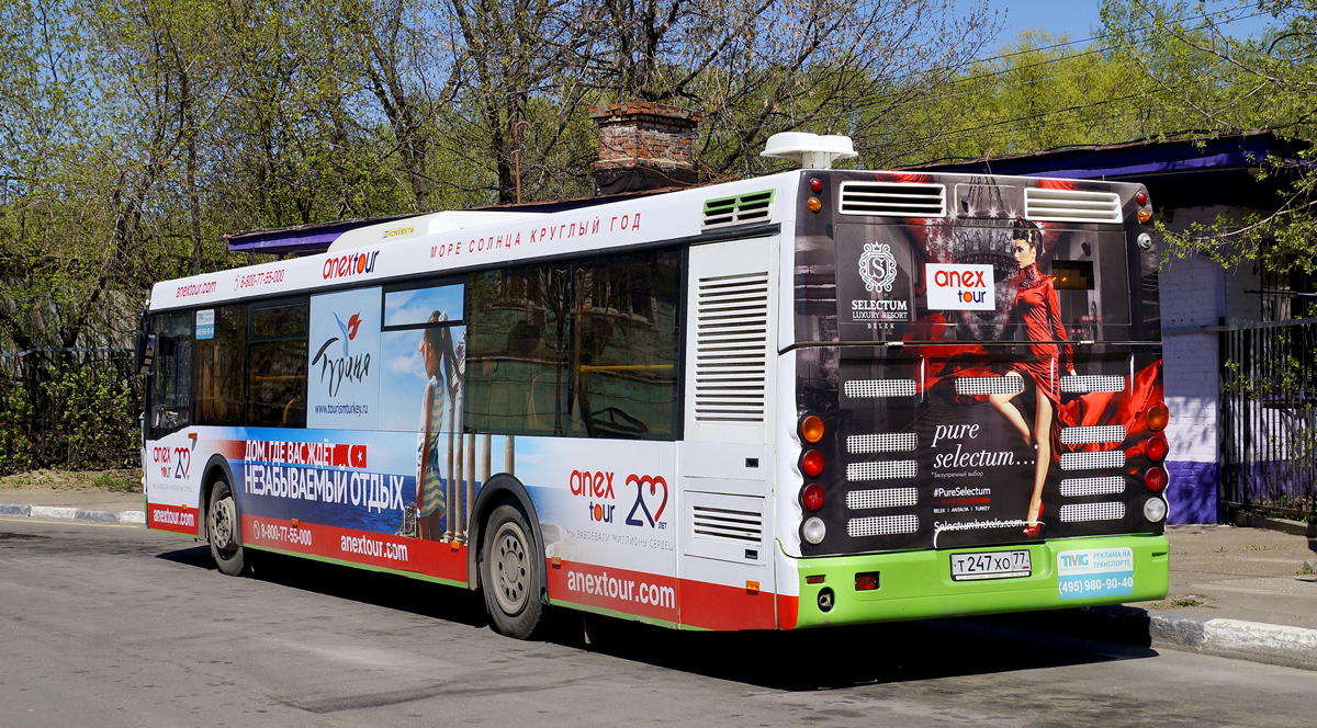 Moskau, LiAZ-5292.22 (2-2-2) Nr. Т 247 ХО 77