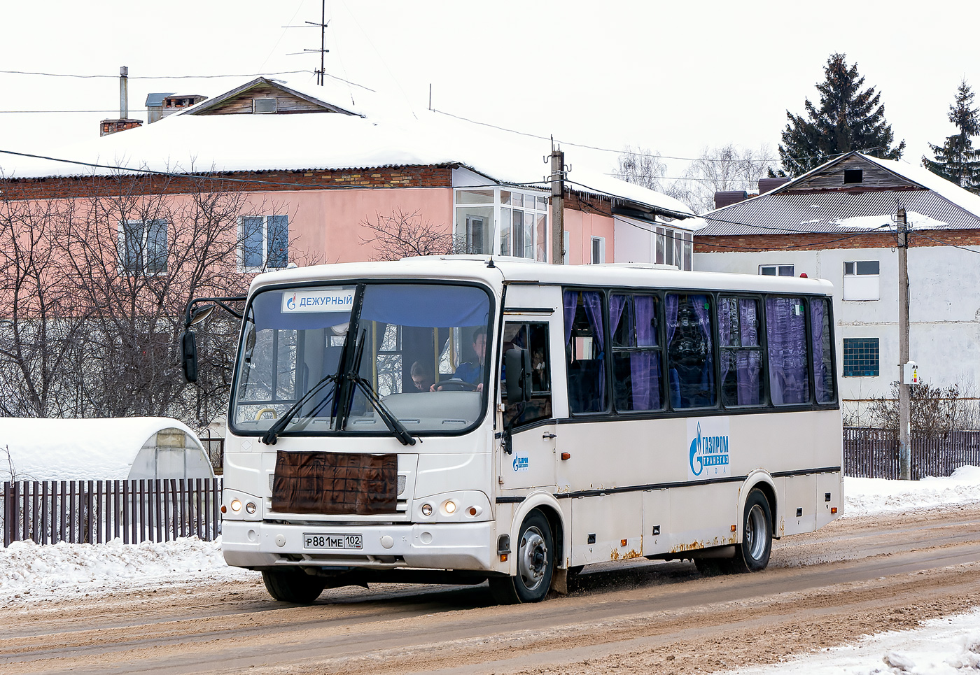 Башкортостан, ПАЗ-320412-10 № Р 881 МЕ 102