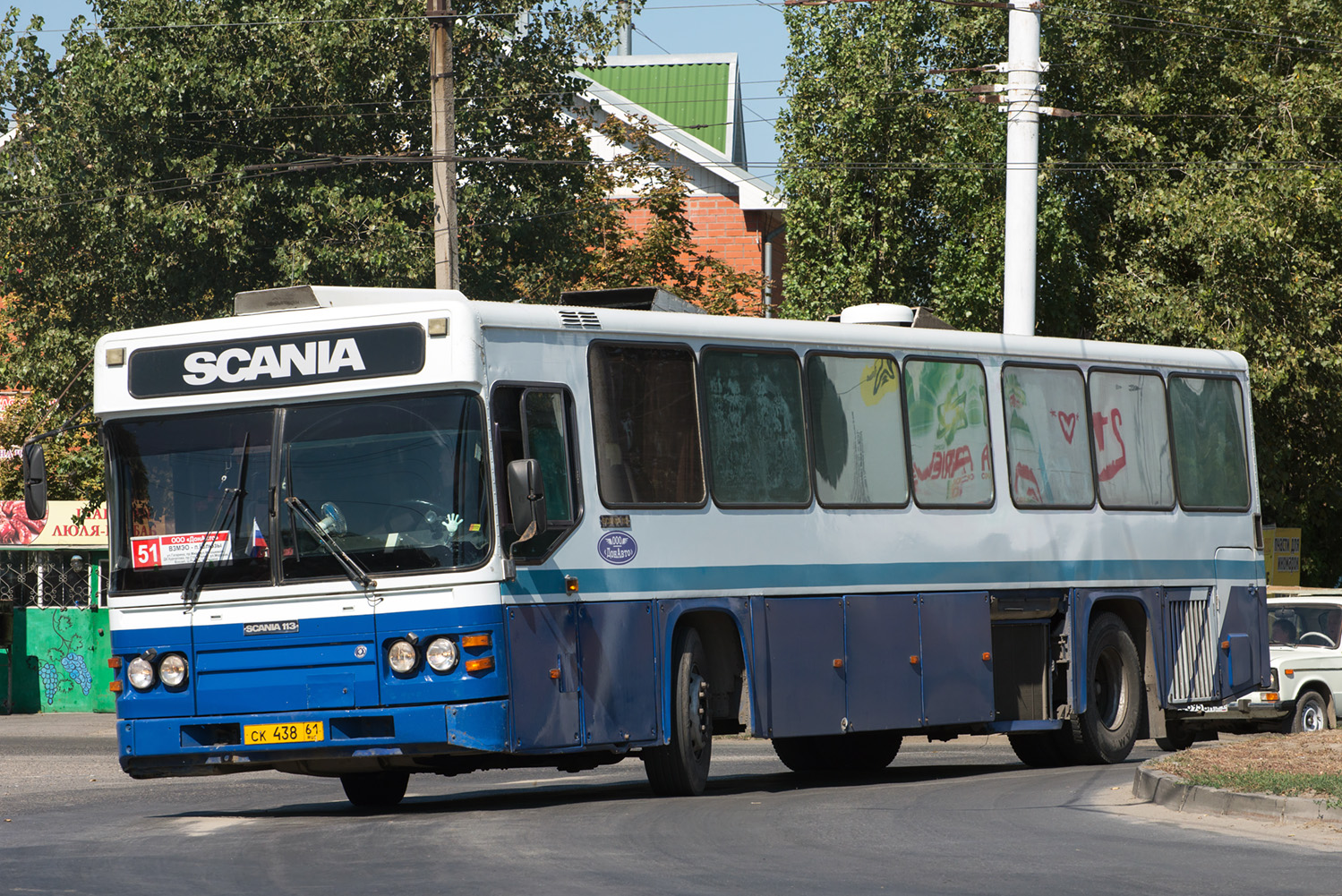 Ростовская область, Scania CN113CLB № СК 438 61