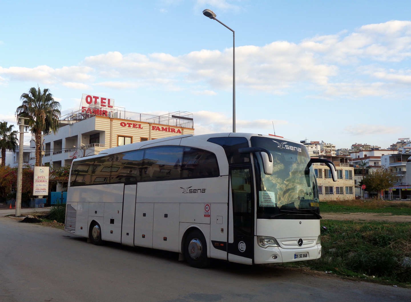 Турция, Mercedes-Benz Travego II 15SHD № 31 SC 848