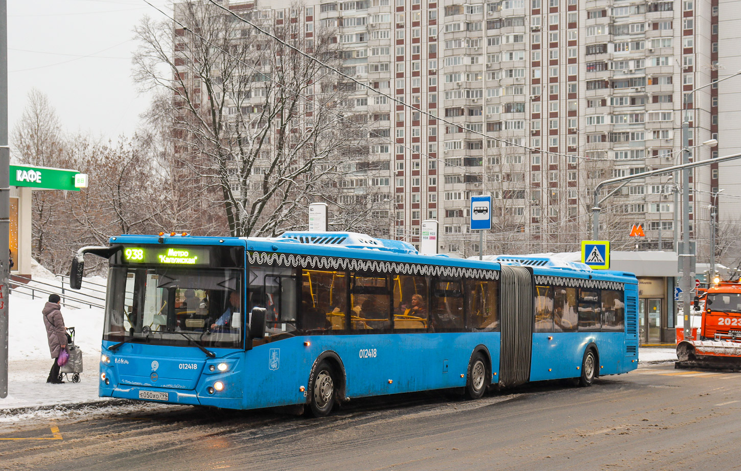 Москва, ЛиАЗ-6213.65 № 012418