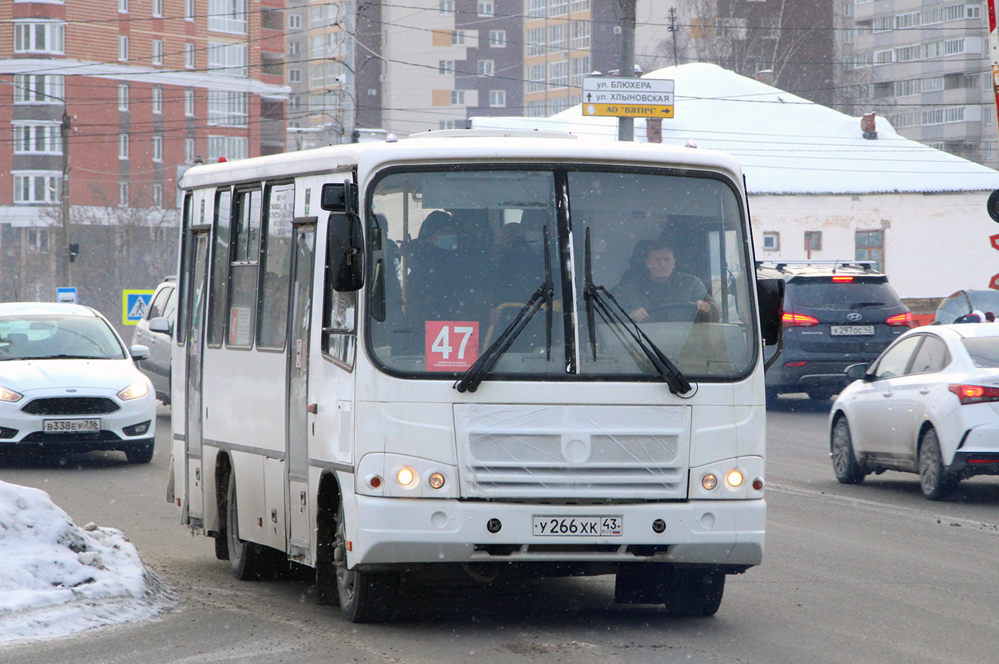 Кировская область, ПАЗ-320402-05 № У 266 ХК 43