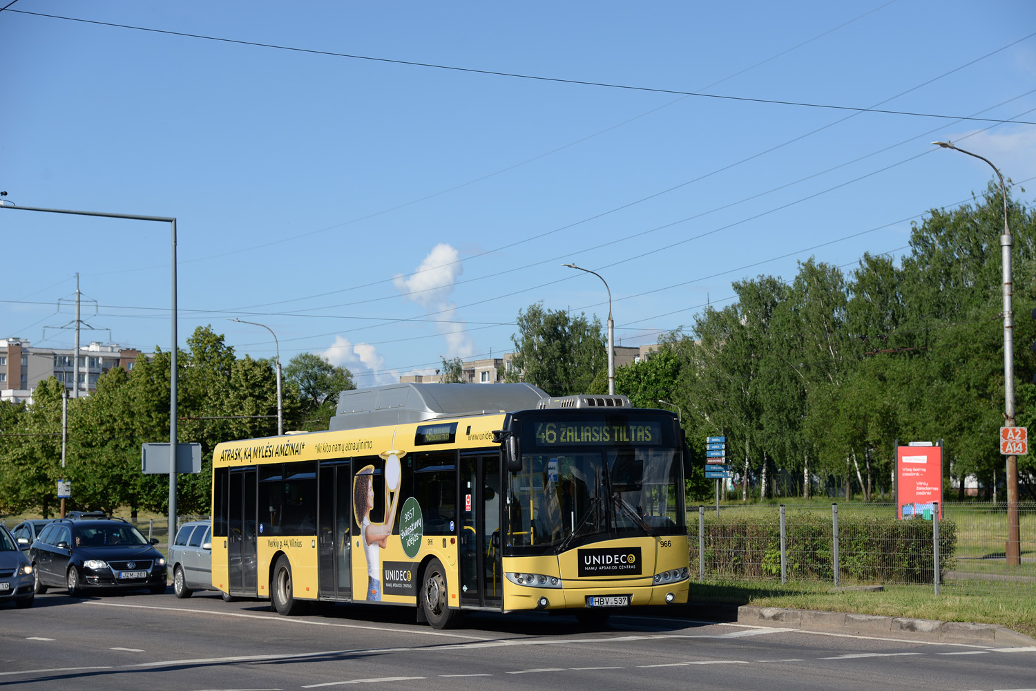 Litauen, Solaris Urbino III 12 CNG Nr. 966