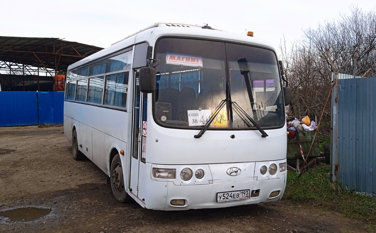 Краснодарский край, Hyundai AeroTown № У 524 ЕВ 193