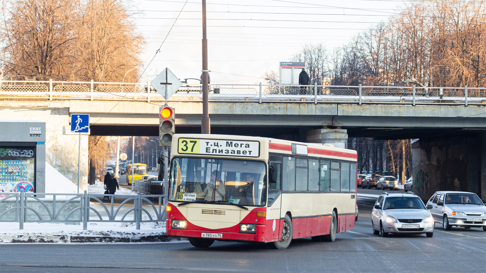 Свердловская область, Mercedes-Benz O405N (SAM) № Х 785 УО 96