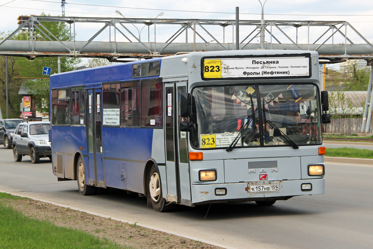 Пермский край, MAN 791 SL202 № К 157 НВ 159