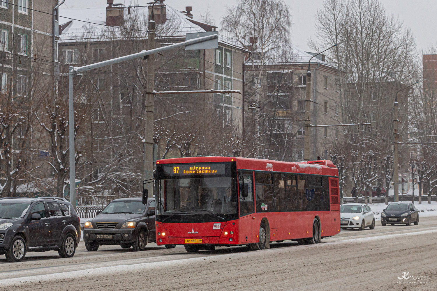 Татарстан, МАЗ-203.069 № 966