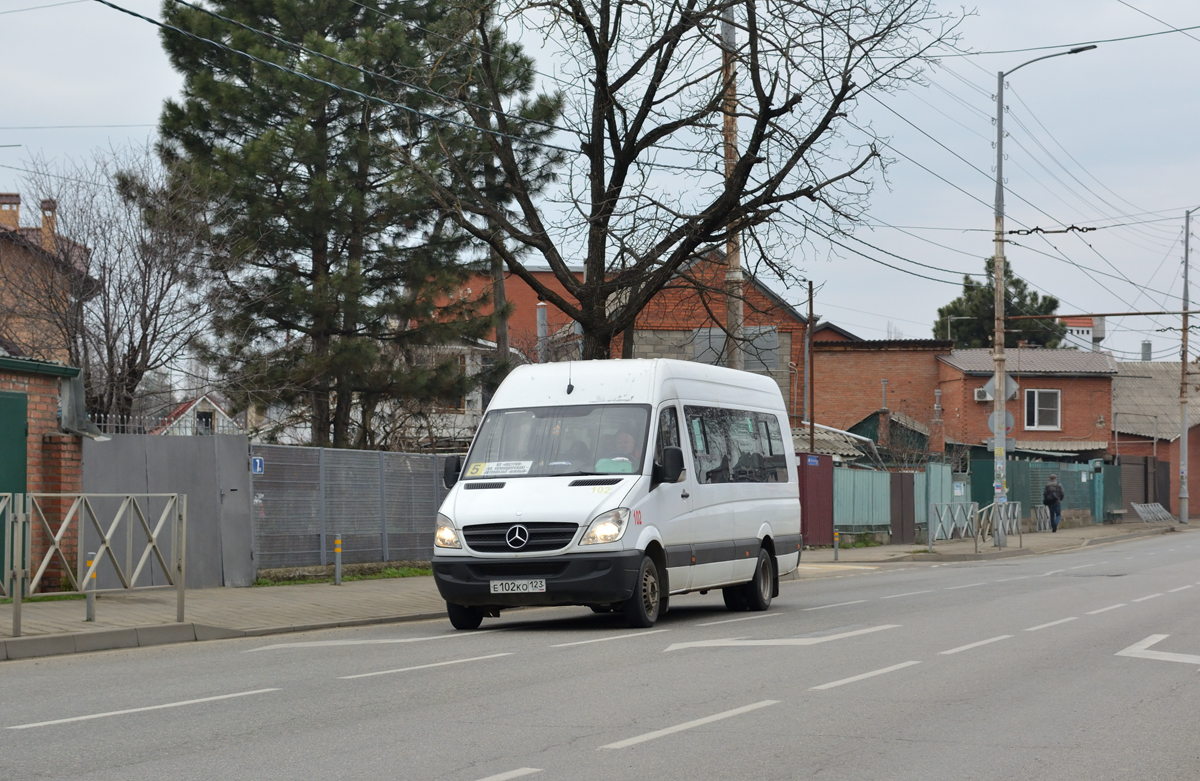 Краснодарский край, Луидор-22360C (MB Sprinter) № Е 102 КО 123