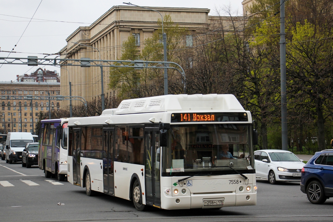 Санкт-Петербург, ЛиАЗ-5292.71 № 7558