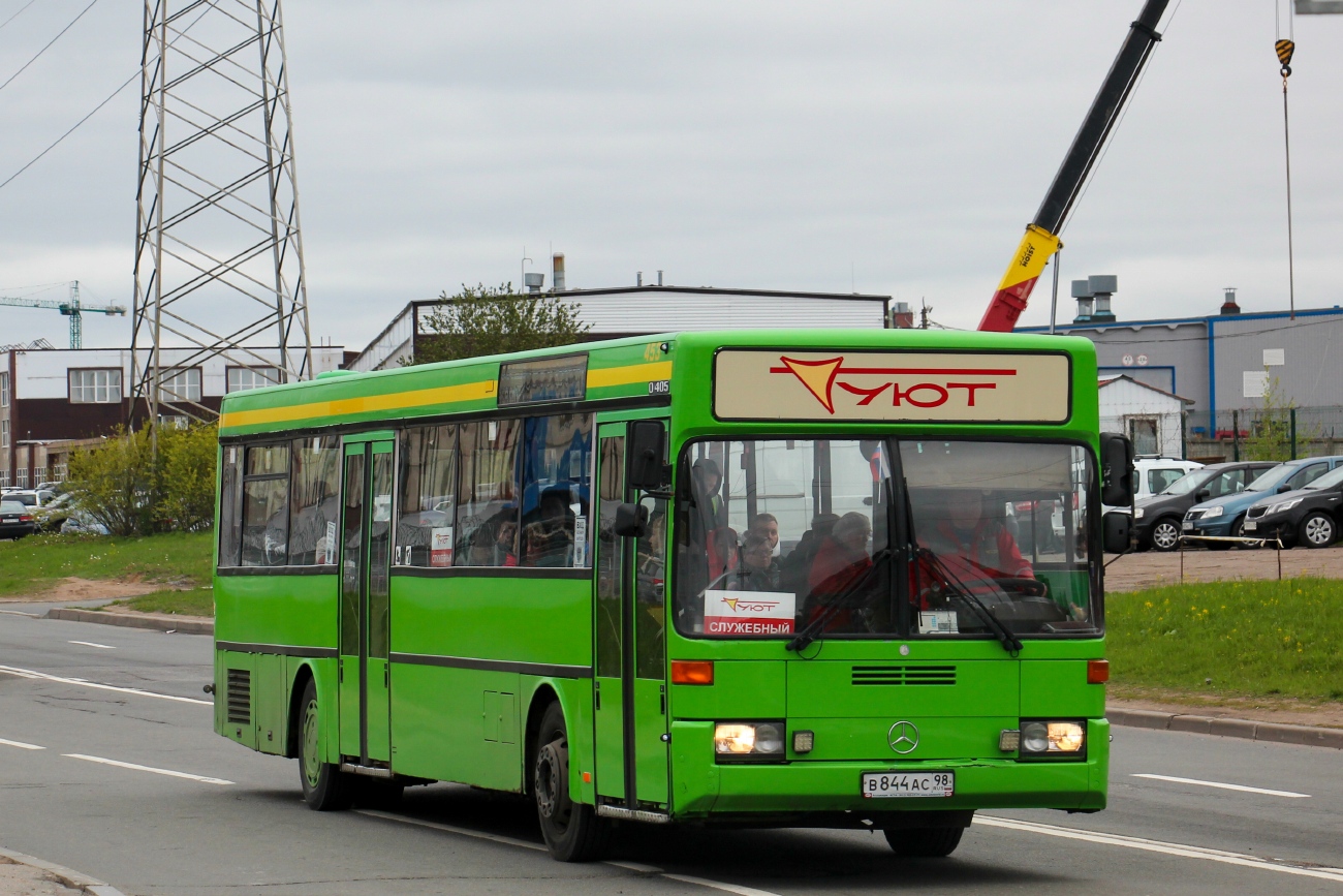 Санкт-Петербург, Mercedes-Benz O405 № В 844 АС 98