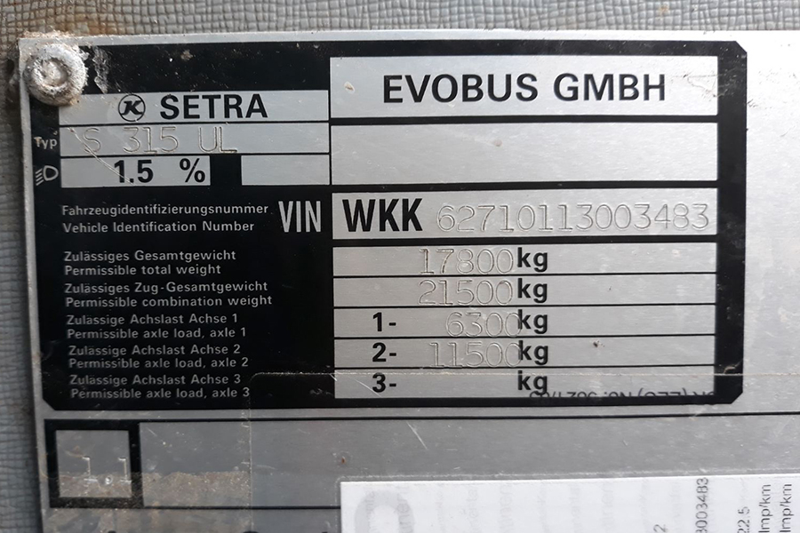 Берлин, Setra S315UL № B-CB 8344