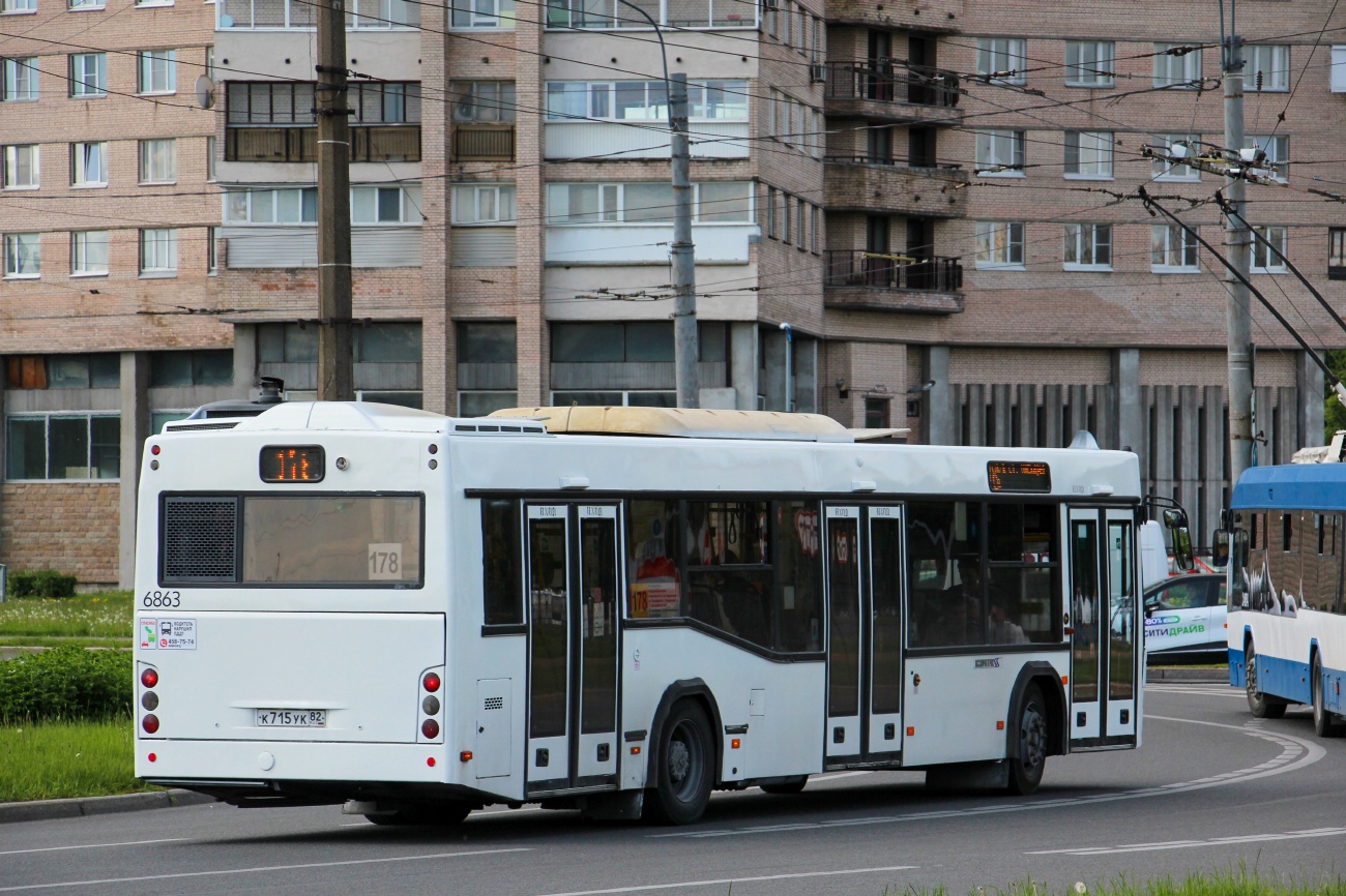 Санкт-Петербург, МАЗ-103.486 № 6863
