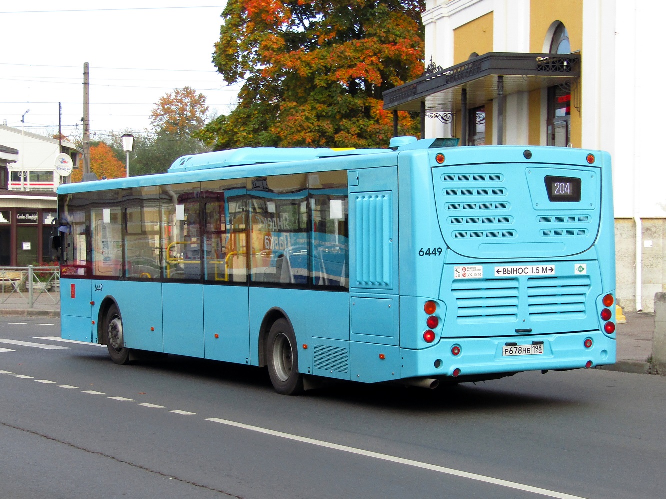 Санкт-Пецярбург, Volgabus-5270.G2 (LNG) № 6449