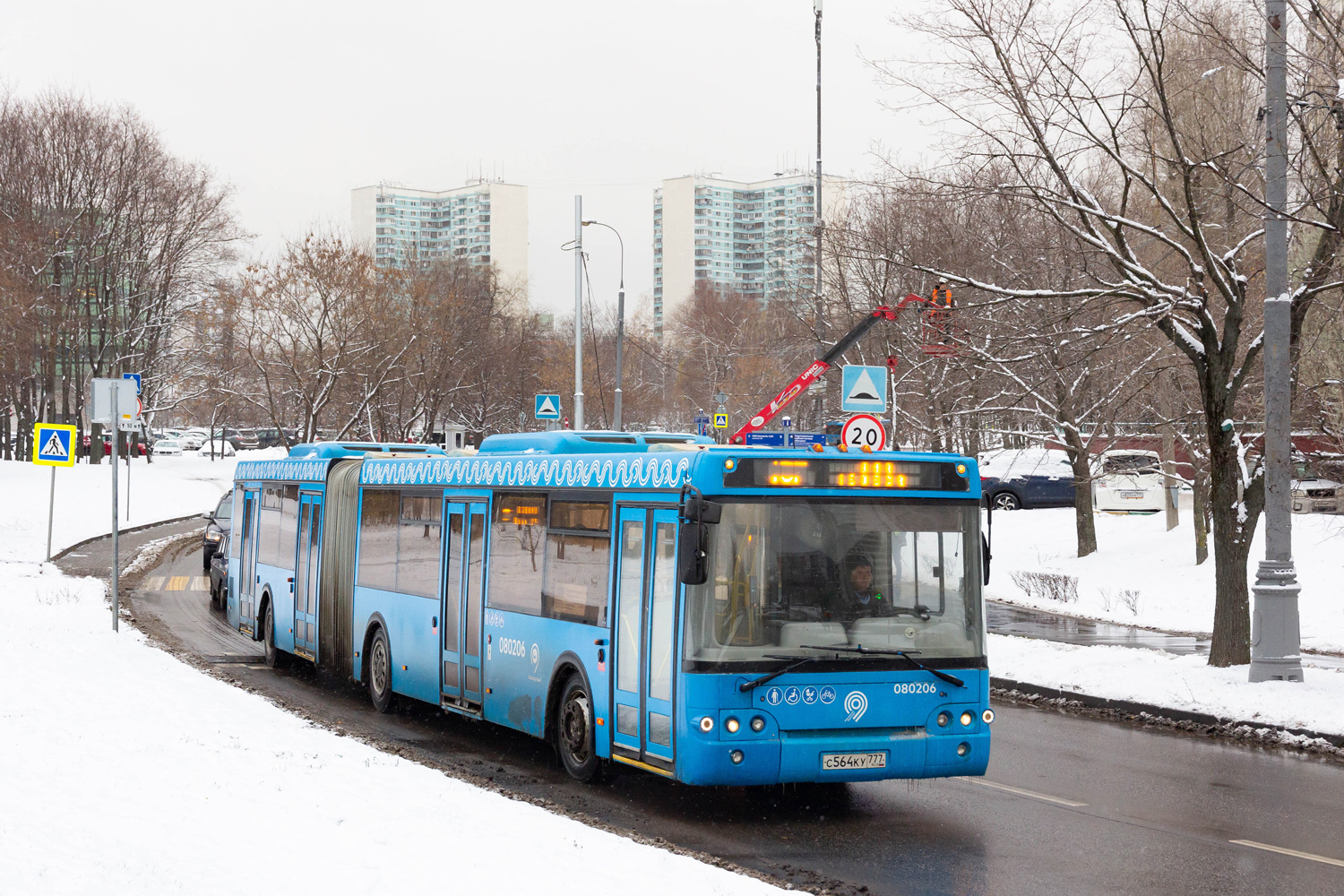 Москва, ЛиАЗ-6213.22 № 080206