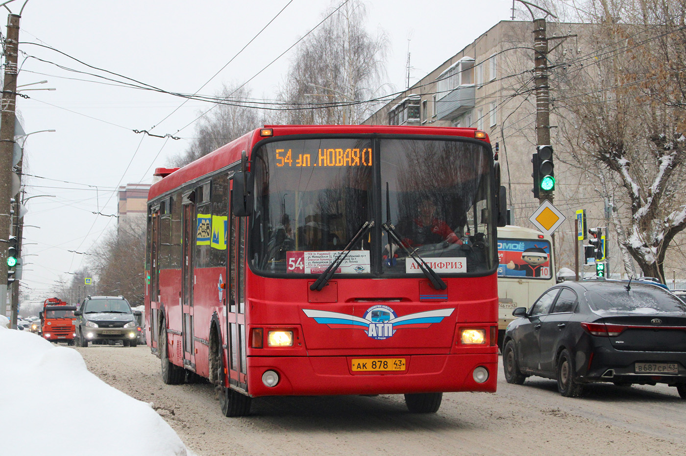 Кировская область, ЛиАЗ-5256.53 № АК 878 43