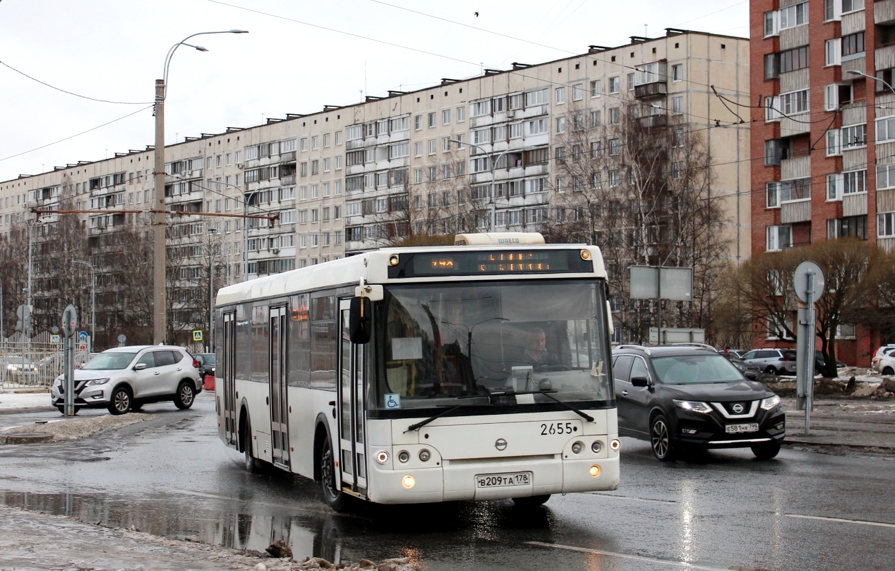 Sankt Petersburg, LiAZ-5292.60 Nr. 2655