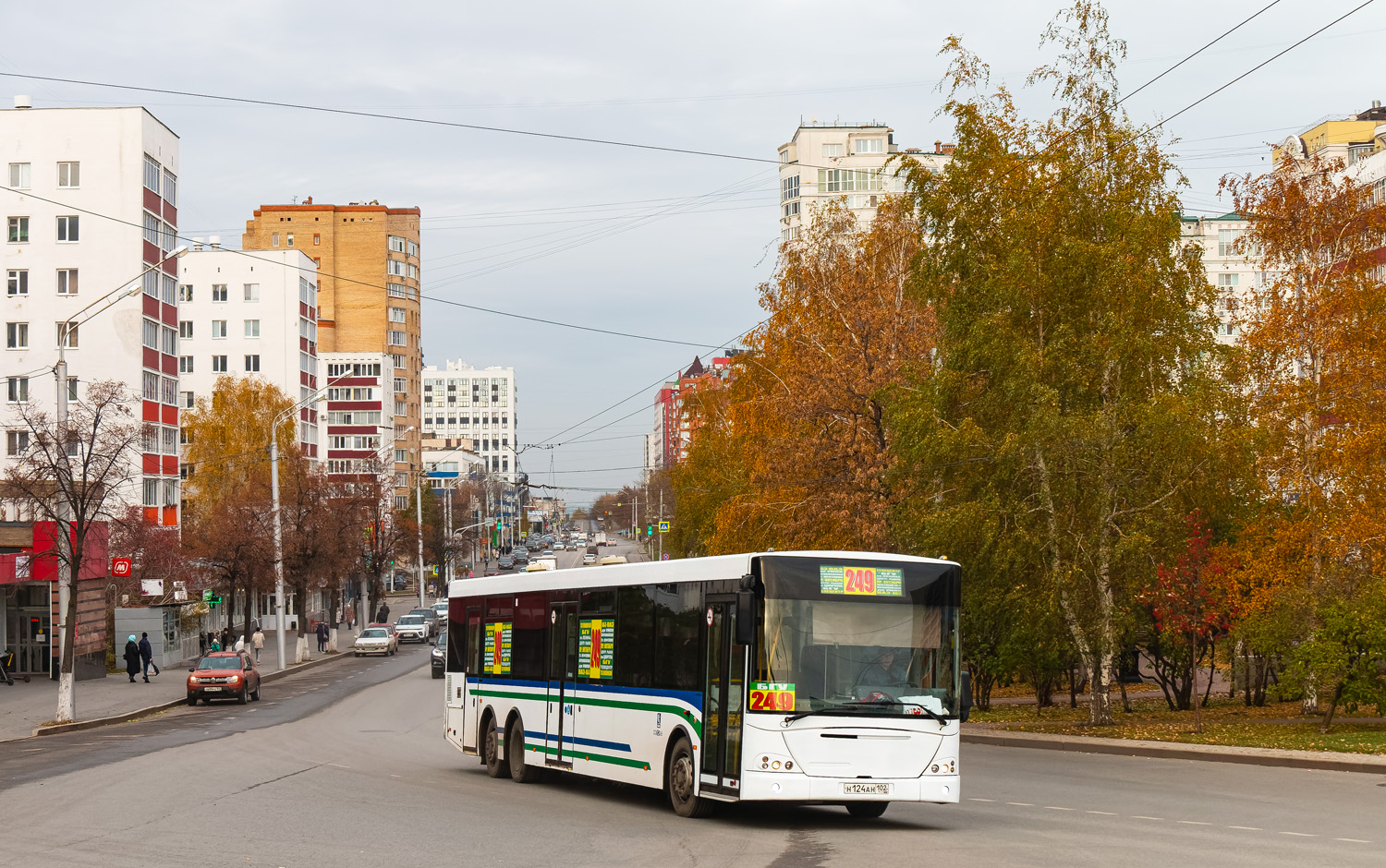 Башкортостан, VDL-НефАЗ-52998 Transit № Н 124 АН 102