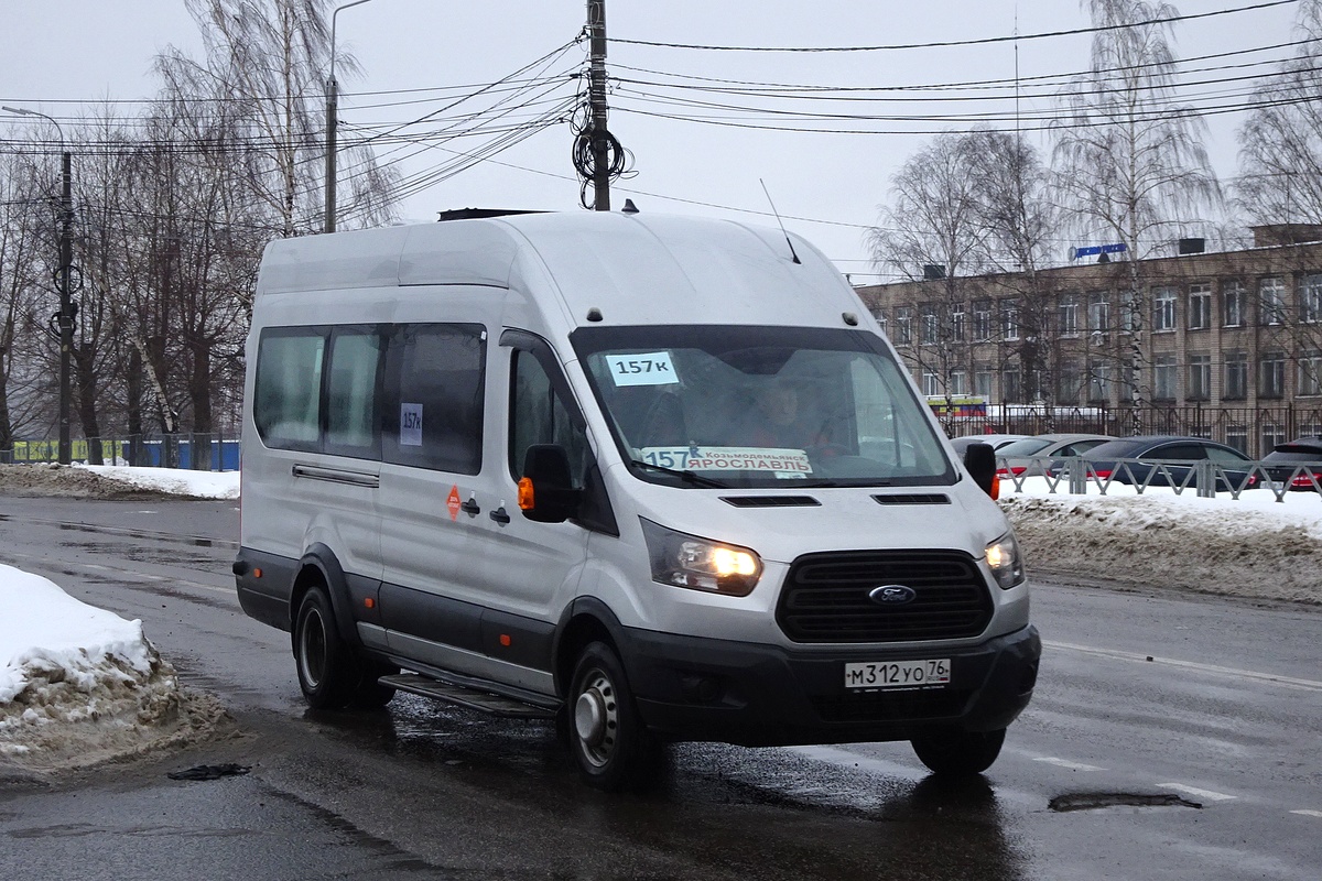 Yaroslavl region, Ford Transit FBD [RUS] (Z6F.ESG.) # М 312 УО 76