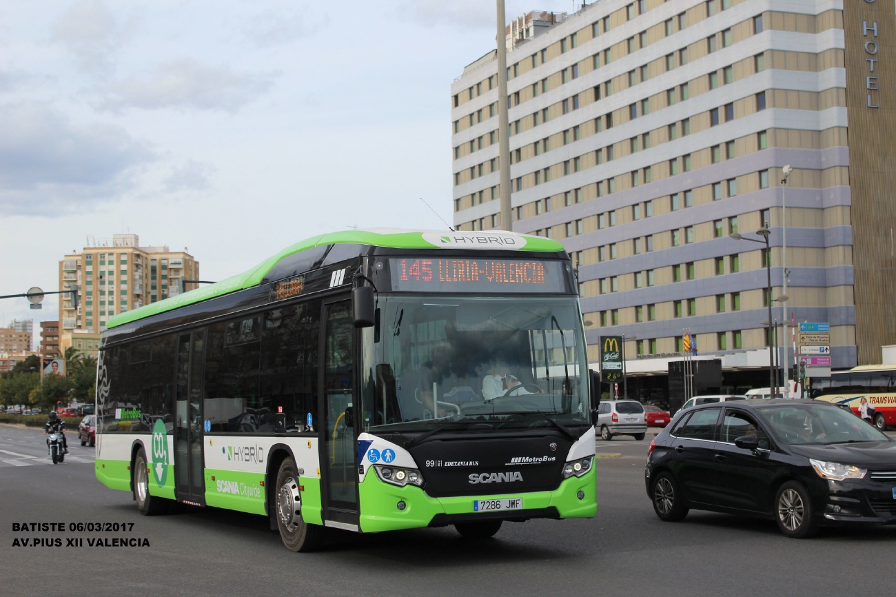 Іспанія, Scania Citywide LE № 99